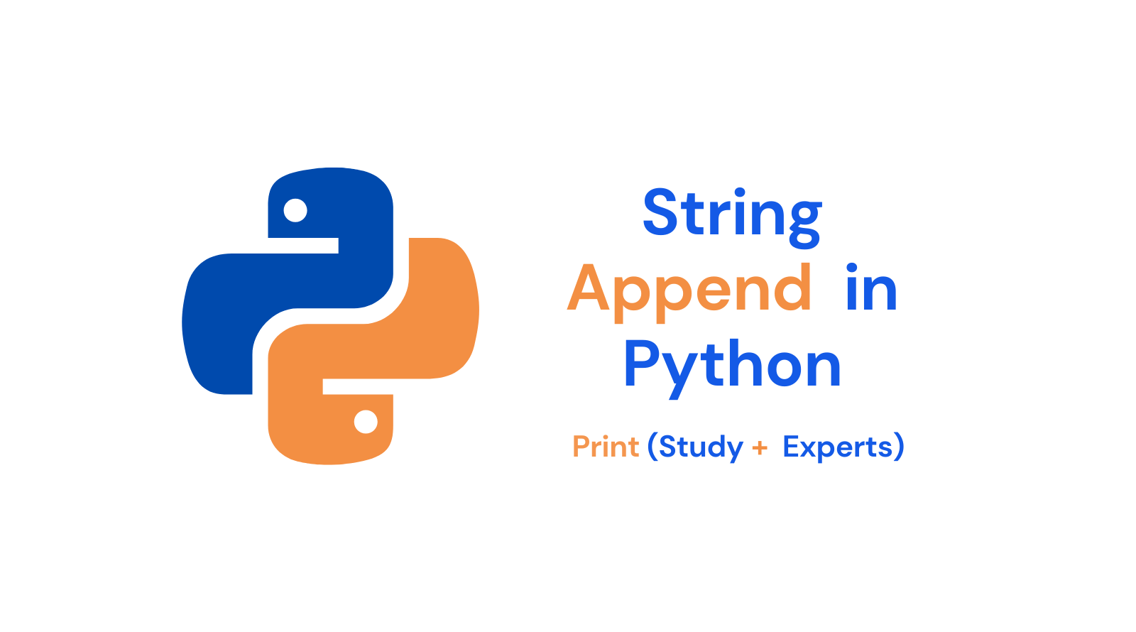 String Append In Python - Study Experts